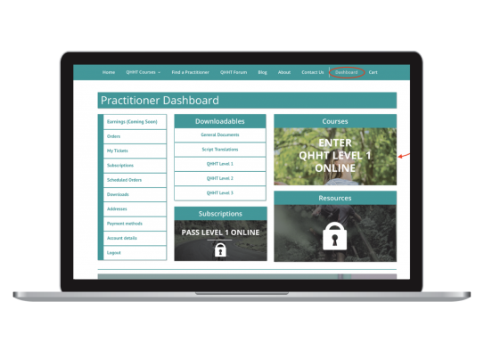 Dashboard Laptop Image QHHT