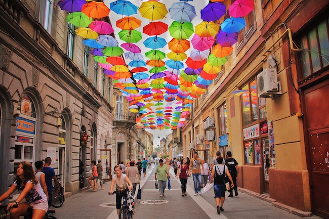 Romania Umbrella Photos