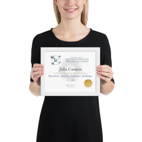 QHHT Level 1 Framed Certificate - Image 3